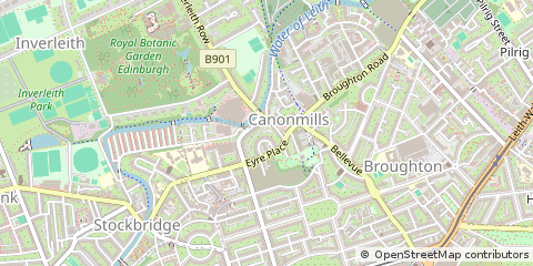 Map of Edinburgh