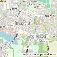 Map of Newcastle Upon Tyne