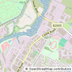 Map of Sittingbourne, Kent