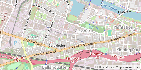 Map of Glasgow