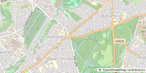 Map of Southampton