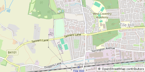 Map of Coventry