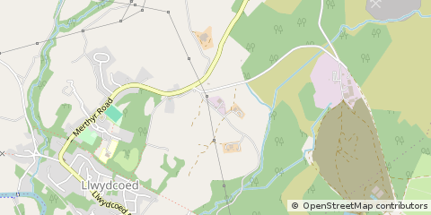 Map of Rhondda Cynon Taff, Mid Glamorgan