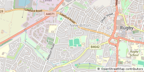 Map of Rugby