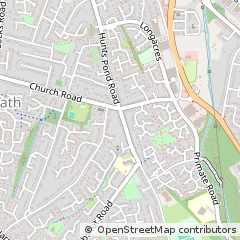 Map of Fareham