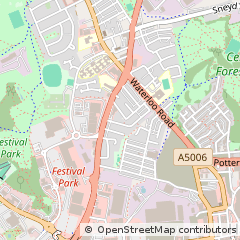 Map of Stoke-on-Trent