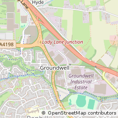 Map of Swindon