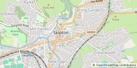 Map of Skipton