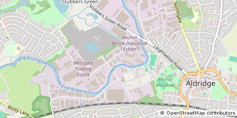 Map of Walsall