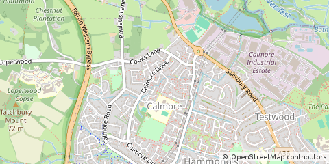 Map of Southampton