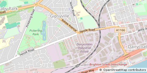 Map of Hull