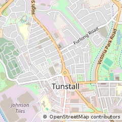 Map of Stoke-on-Trent