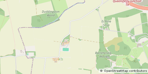 Map of Broxburn