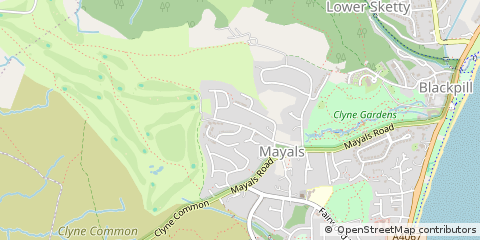 Map of Mayals