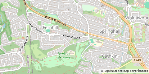 Map of Glasgow