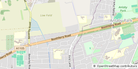 Map of Hessle, East Yorkshire