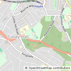 Map of Bromley, Kent