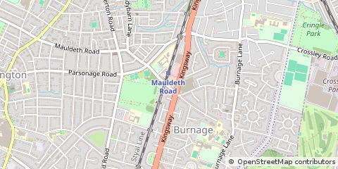 Map of Manchester