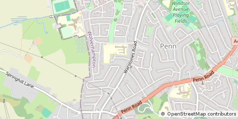 Map of Wolverhampton