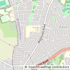Map of Wolverhampton