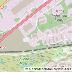 Map of Livingston, West Lothian
