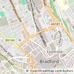 Map of Bradford