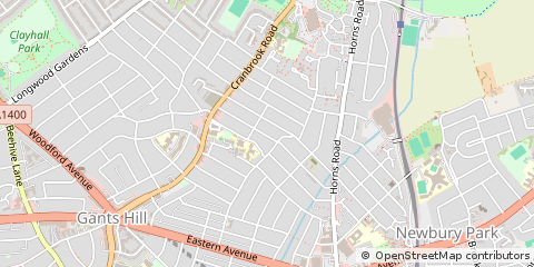 Map of Ilford