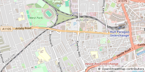 Map of East Yorkshire