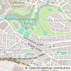Map of Glasgow