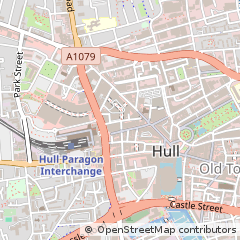 Map of Hull, East Riding of Yorkshire