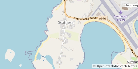 Map of Shetland