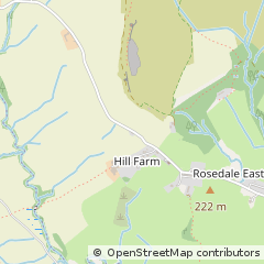 Map of Pickering, North Yorkshire