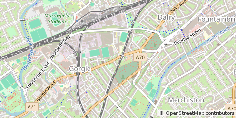 Map of Edinburgh