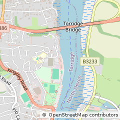 Map of Bideford, Devon