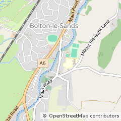 Map of Carnforth, Lancashire