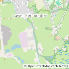 Map of Lymington, Hampshire