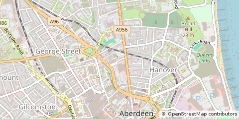 Map of Aberdeen