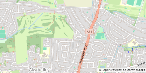 Map of Leeds