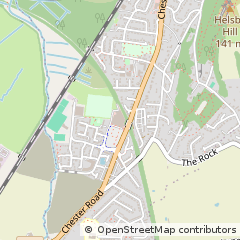 Map of Frodsham, Cheshire