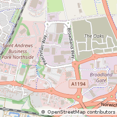 Map of Norwich