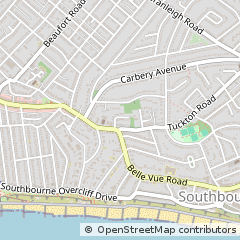 Map of Bournemouth