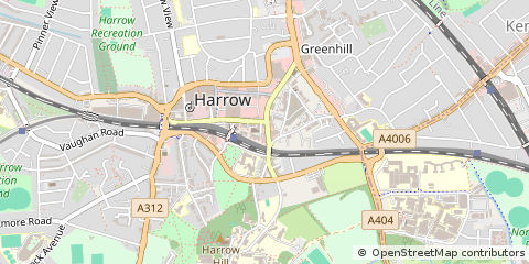 Map of Harrow