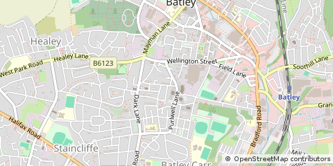 Map of Batley