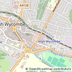 Map of High Wycombe
