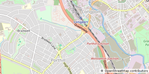 Map of Newcastle