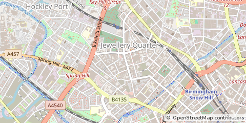 Map of Birmingham