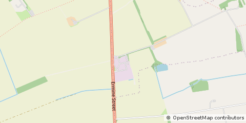 Map of Market Rasen, Lincolnshire