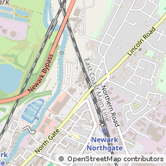 Map of Nottinghamshire
