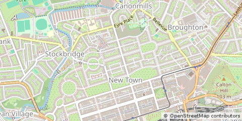 Map of Edinburgh, Lothian
