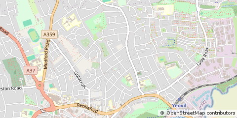 Map of Yeovil